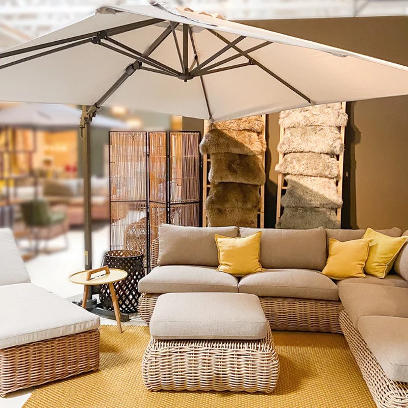 户外藤编沙发庭院室外阳台休闲小沙发茶几组合花园露台藤椅家具