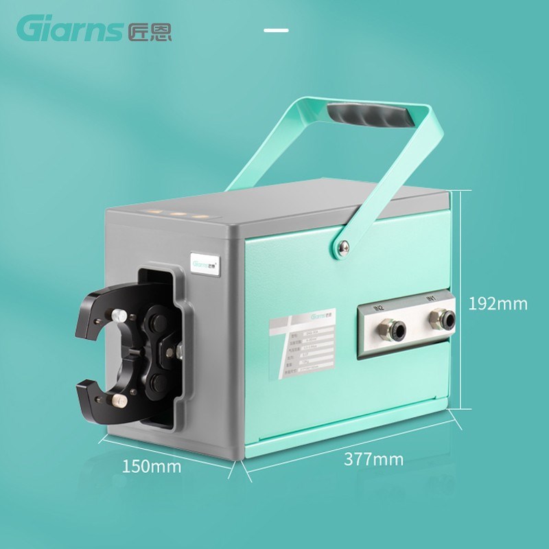 GNQ-90A SC开口鼻OT裸端子气动压线钳自动冷压压接钳台式