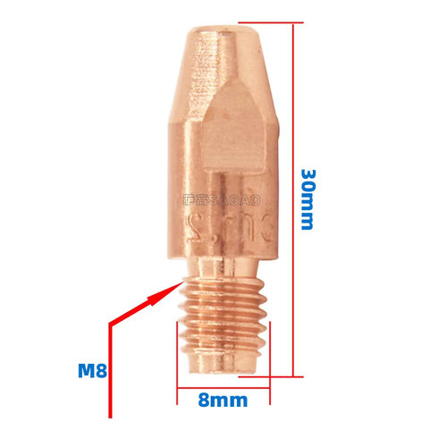 跨境MB36KD导电嘴36KD保护套连接杆气保焊枪MIG配件分流器 11PCS