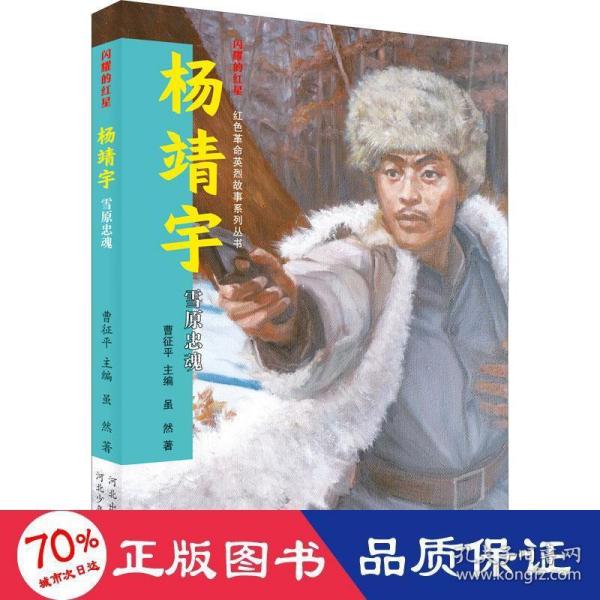 正版图书包邮 闪耀的红星·红色  英烈故事系列丛书：杨靖宇--雪原忠魂虽然9787559540041河北少年儿童出版社