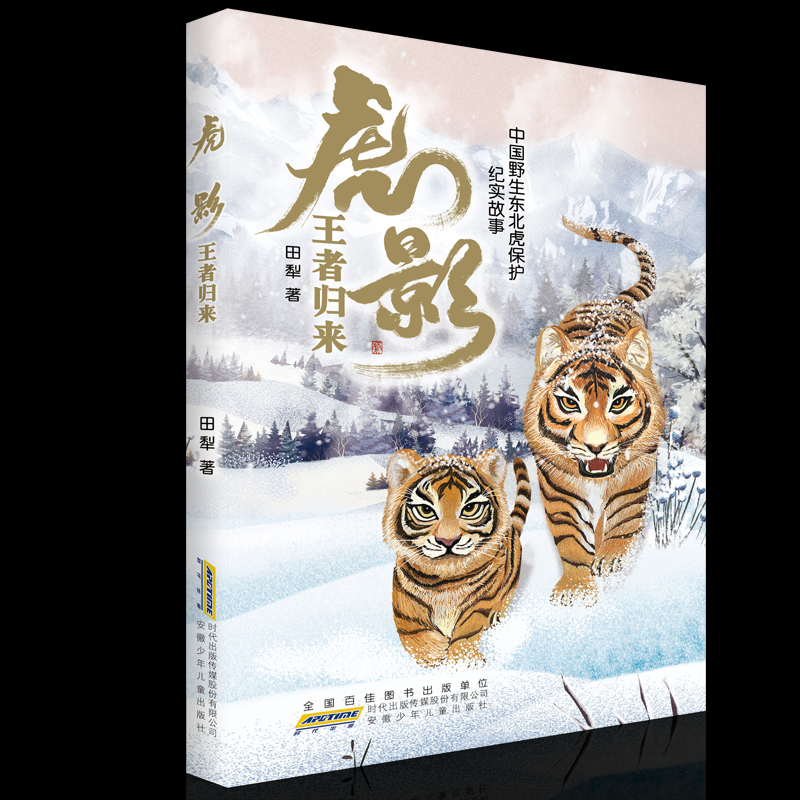 正版图书包邮j中国野生东北虎保护纪实故事:虎影--归来田犁9787570713318安徽少年儿童出版社