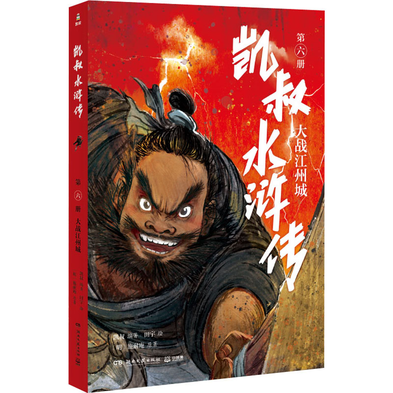 正版图书包邮凯叔水浒传 大战江州城田宇,[明]施耐庵9787572605130湖南文艺出版社