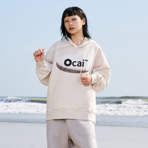 蛋标连帽卫衣ocai多色