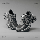 Ocai 月石灰飞碟2.0厚底增高老爹鞋 Runner