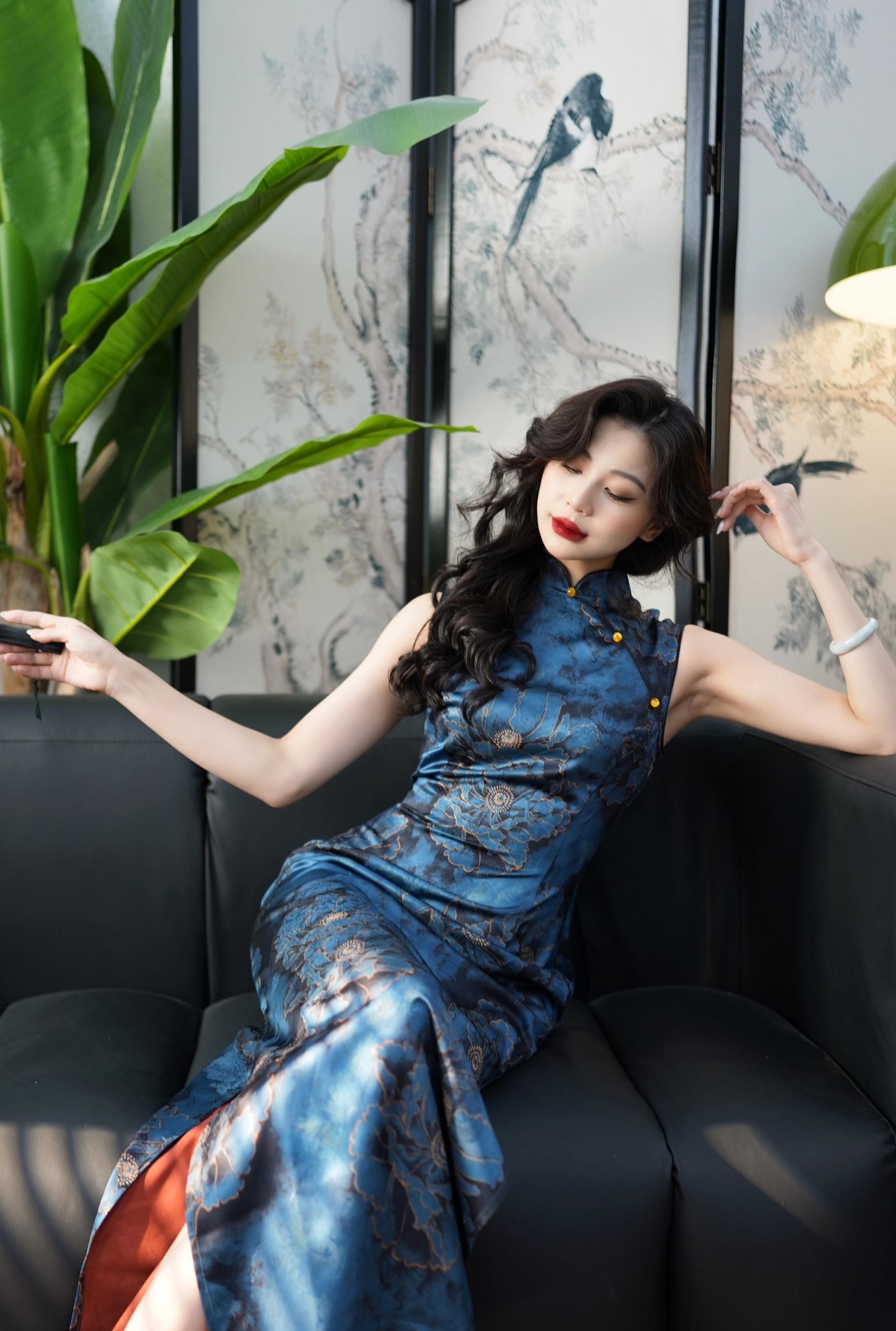 绝美日常无袖旗袍新中式年轻款