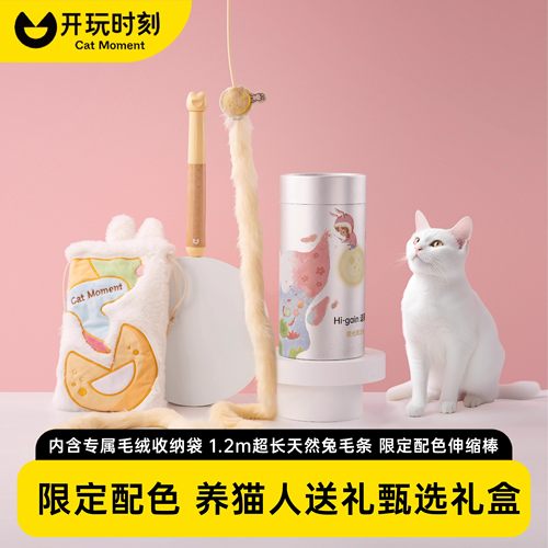 开玩时刻甄选逗猫棒礼盒送礼好物