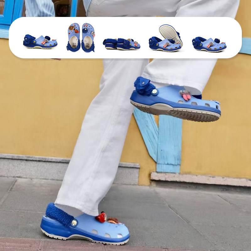 Crocs卡骆驰经典疯狂动物城Clog亲子鞋沙滩洞洞凉鞋211749/211750