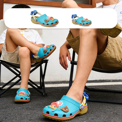 CROCS卡洛驰夏新款洞洞鞋Clog 沙滩鞋亲子凉鞋 航海王乔巴212794