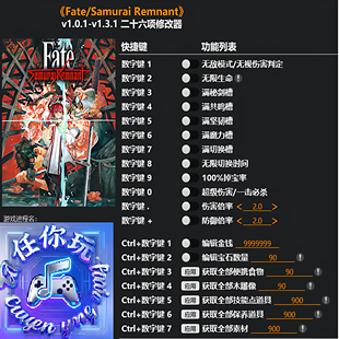 修改器 Remnant Samurai 专用电脑科技辅助工具不含游戏 Fate