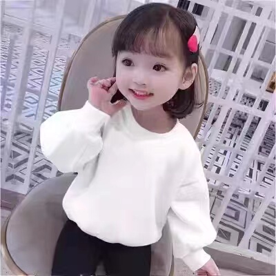 BX新款圆领卫衣20款D09华棉儿童