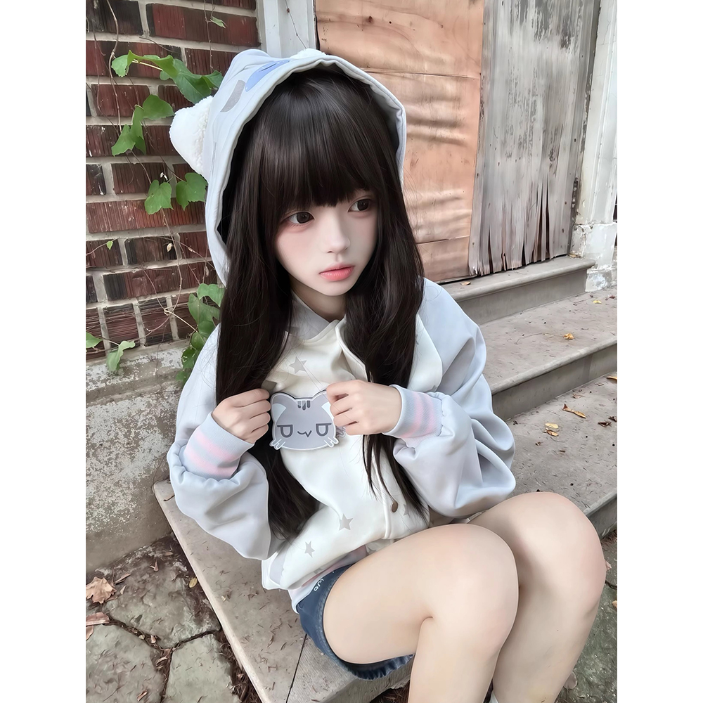 做梦特长生原创宅萌可爱猫咪外套