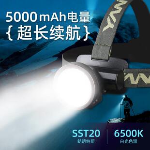 雅尼头灯强光充电超亮感应头戴式照明超长续航户外钓鱼登山小型便