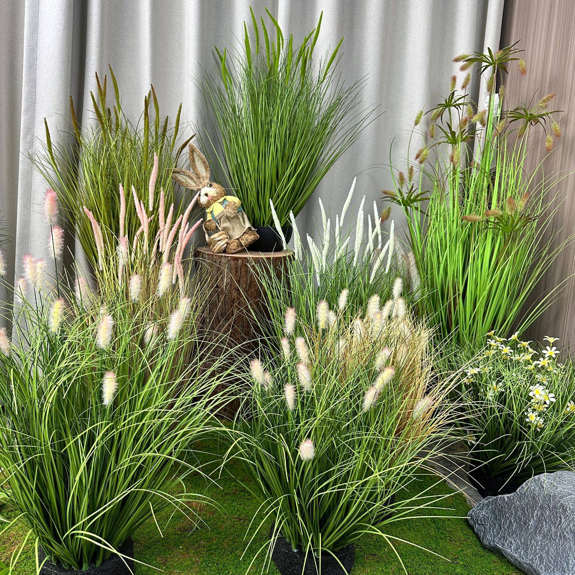 仿真绿植狗尾草芦苇草室内景观绿植橱窗绿植盆栽北欧家居装饰假草,家居饰品,仿真花/假花,淘宝优惠券,粉丝福利购,淘宝优惠卷