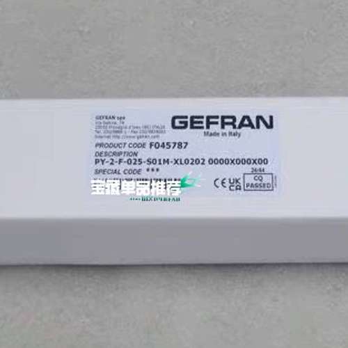 GEFRAN杰弗伦位移传感器PY-2-F-025-S01M-议价
