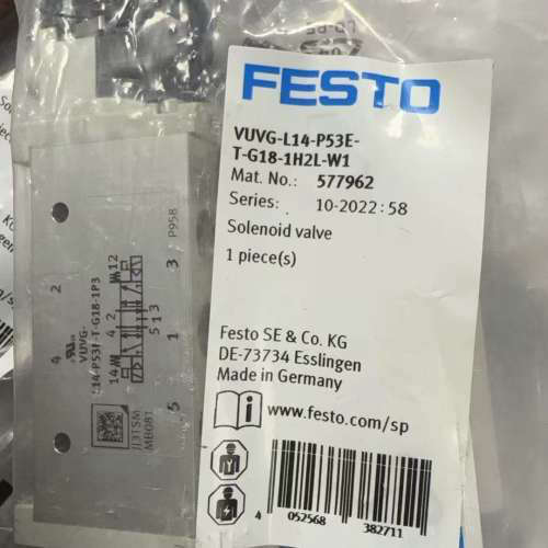 FESTO电磁阀 费斯托 577962  VUVG-L14-议价