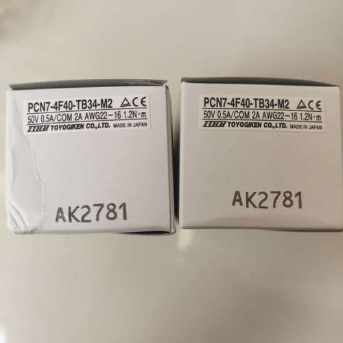 东洋端子台PCN7-4F40-TB34-M2  议价