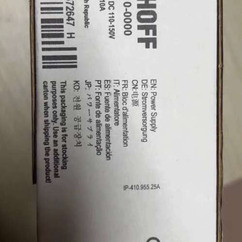 BECKHOFF倍福电源PS2001-2410-0000议价