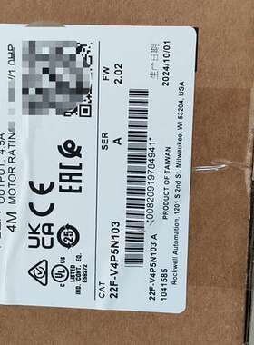 22F-V4P5N103  罗克韦尔AB 变频器 议价