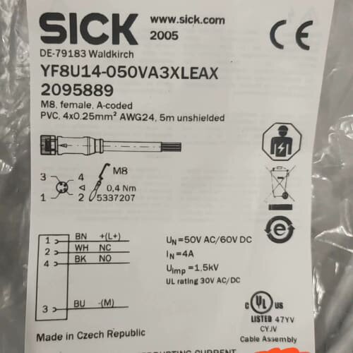 西克SICK YF8U14-050VA3XLEAX(议价)