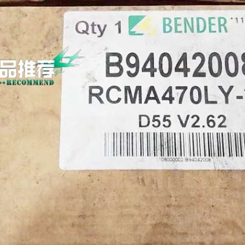 本德尔BENDER监测器RCMA472LY-21议价