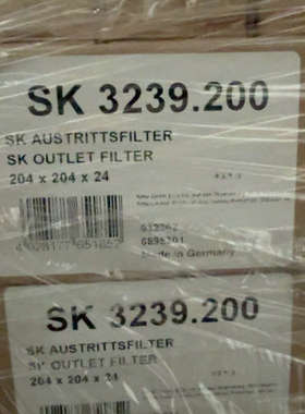 威图风扇过滤SK 3239.200，盒装6台，议价