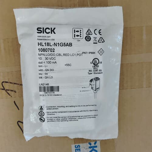 SICK西克激光传感器 HL18L-N1G5AB，货号1(议价)