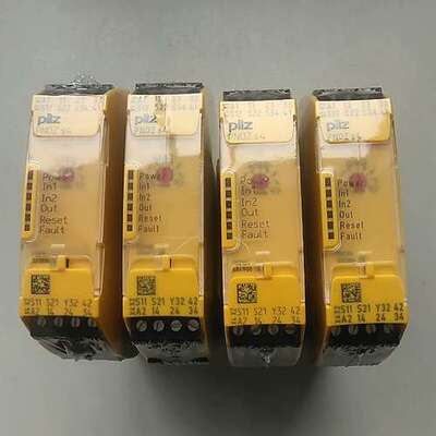 Pilz安全继电器模块，750104，过，议价