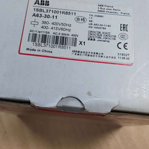 接触器 A63-30-11*380-400V5040议价