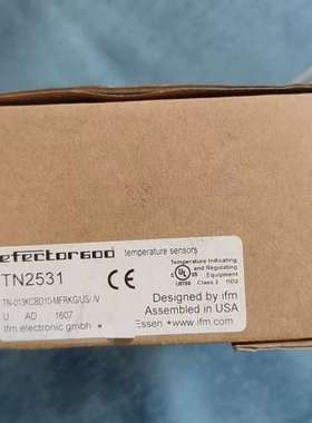 (议价）ifm电子温度传感器TN2531，，