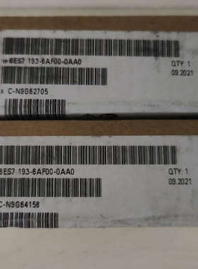 6ES7193-6AF00-0AA0  只有1台未拆议价