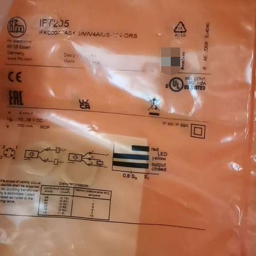 易福门 IFT205 IFT204 IFT200 IFT21议价