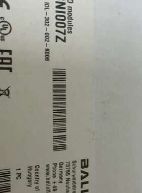 (议价）巴鲁夫BALLUFF 总线模块BNI007Z