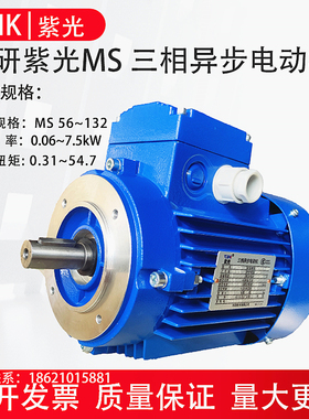380v立式MS90s2/MS90L2/MS90S4/MS90L4紫光三相异步电动机