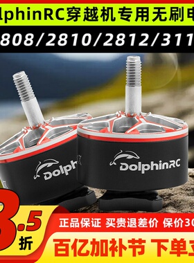 DolphinRC无刷电机2808 2810负载马达2812 3115穿越机专用电机6S