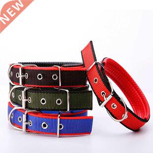 Pet Collars Adjustable Double Layer Padded Collar PP Foam Ne