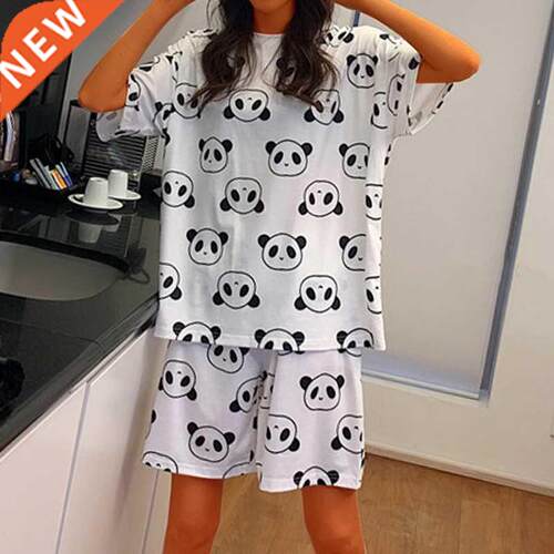 Women's summer suit pajamas Sleepwear home service loose cas