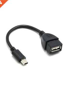 Mini USB Male To USB Female Car OTG Cable Adapter For Video