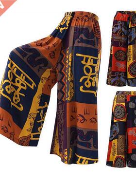 wide leg pants women oversize linen y2k pants bohemian plus