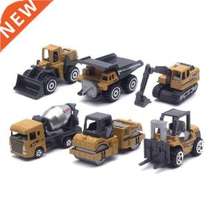 6 pcs Set Baby Toys Mini Construction Vehicle Cars-