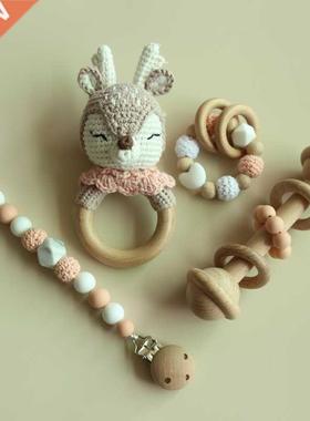 Clips Teething Bracelets Cute Soother Chain Infants Rattle T