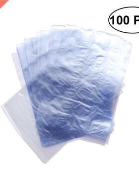 100 PCS PVC Shrink Wrap Bags Plastic Film Shrink Wrapping Ba
