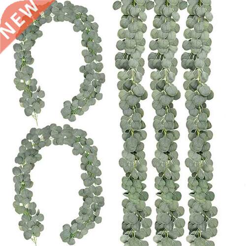 5 Pack Artificial Plants Green Eucalyptus Vines Garland Fake