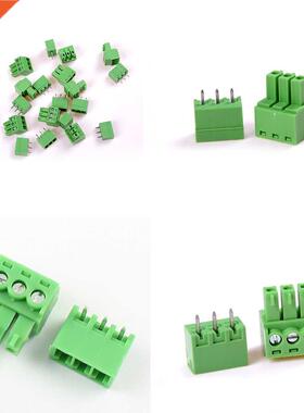 10 PCS 3pin block Right Angle Terminal Plug-in Type 3.81mm