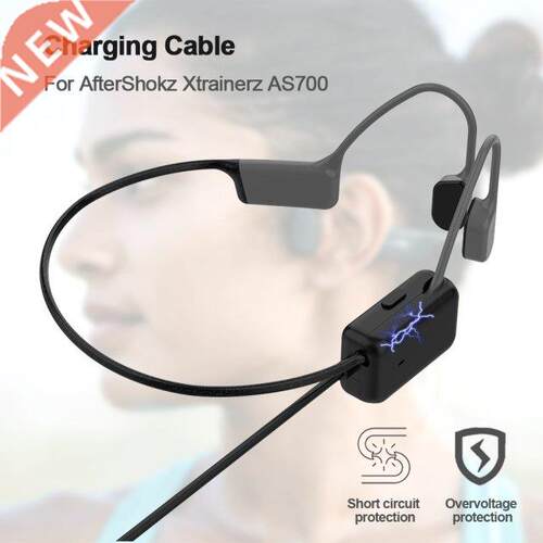 For Aftershokz Xtrainerz As700 Charging Cable Wireless Headp