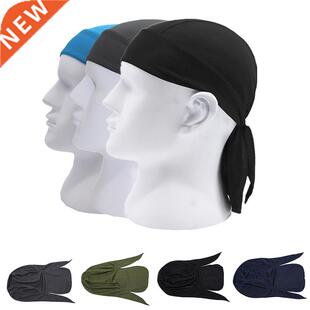 Men Summer Quick Dry Pure Cycling Cap Running Riding Hood He