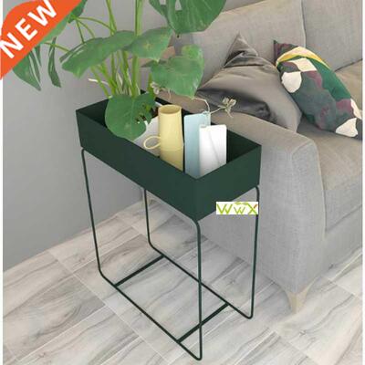 Wrought Iron Flower Stand Balcony Single Floor Type