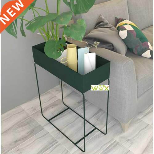 Wrought Iron Flower Stand Balcony Single Floor Type