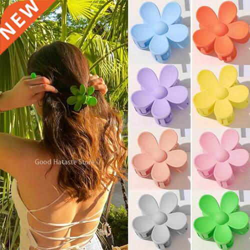 Faion Women Plastic Hair Claws Crab Clamps Charm Solid Col