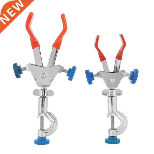 Lab Instrument Double Regulator Chemical Flask Clamp Steel R