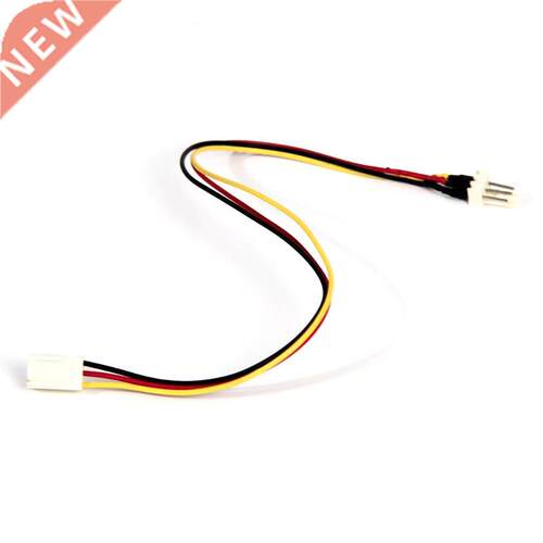 10Pcs/Set PC Fan Power Extension Cable 12V 3-Pin Male to 3-p